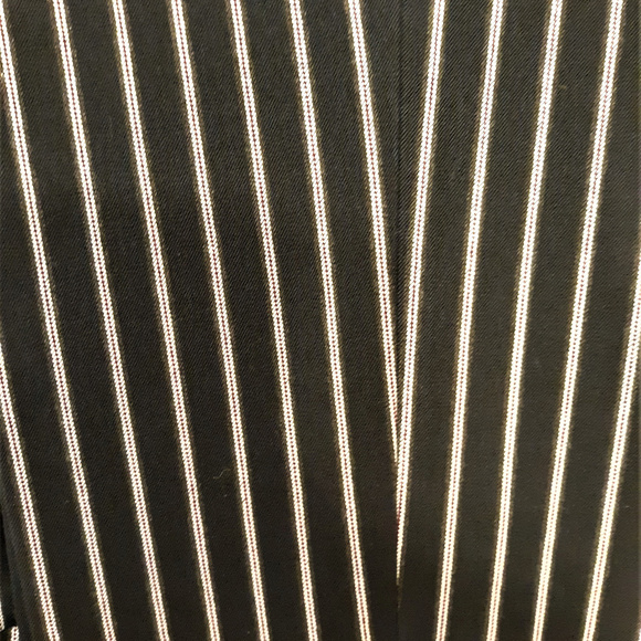 ZARA WOMEN B/W Pin Striped Slacks, Classic - Picture 6 of 6